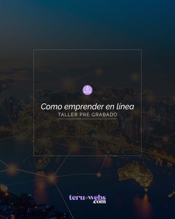 Como emprender en línea - Taller